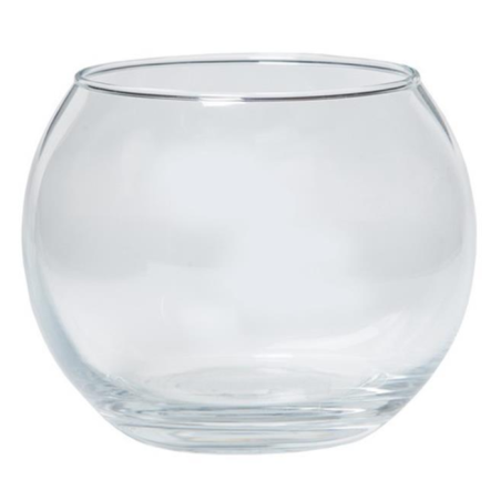 VASE BOULE EN VERRE