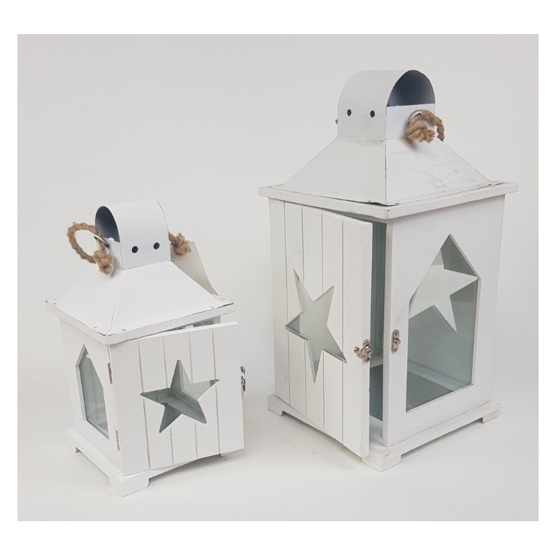SET DE LANTERNES BOIS «BRIGHTEN STAR» SET DE LANTERNES BOIS «BRIGHTEN STAR»